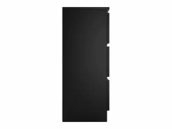 TOPESHOP MILAN - Cómoda grande de 6 cajones - 30x120x77 - estilo escandinavo - mueble de almacenamiento