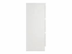 MILAN - Cómoda grande para dormitorio de 6 cajones - 30x120x77cm - Estilo escandinavo - Almacenamiento Cómoda