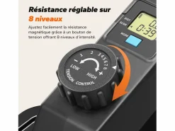 Online Mini elíptica para casa, pedales grandes, silenciosa, 8 niveles de resistencia, pantalla LCD, ideal para mayores Aparato De Musculación