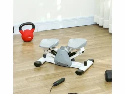 Mini stepper con pantalla LCD, pedales antideslizantes, plástico, (50,5x31,5x26 cm) Aparato De Musculación