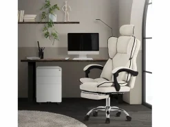 New Silla de oficina ergonómica, , Altura ajustable con respaldo alto Silla De Oficina