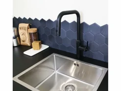 Clearance Molette Mezclador de fregadero con teleducha extraíble en mate Grifo De Cocina
