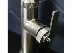 New Essebagno Molette Mezclador de fregadero con teleducha extraíble en acero inoxidable Bronce
