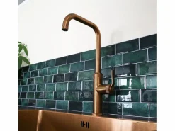 Online Essebagno Molette Mezclador de fregadero cobre cepillado Cobrizo