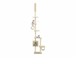Outlet Mora Rascador para gatos con postes de sisal 260 cm Juego De Animales