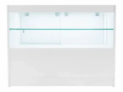 Monstershop Mostrador Comercial con Luz LED C1200 120x60x90cm –