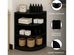 Discount Mostrador Comercial Esquinero Curvo LM60 60x60x90cm – Escritorio Secreter