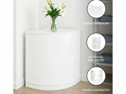 Sale Mostrador Comercial Esquinero Curvo CM60 60x60x90cm – Escritorio Secreter