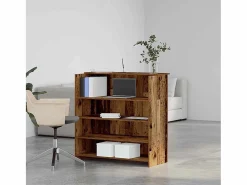 Online Mostrador de recepción madera vieja 100x50x103,5 cm Escritorio Tradicional