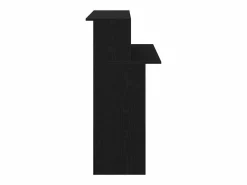 Online vidaxl Mostrador de recepción 100x50x103,5 cm madera ingeniería Negro