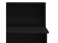 Online vidaxl Mostrador de recepción 100x50x103,5 cm madera ingeniería Negro