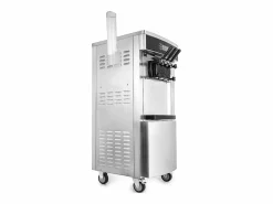 Discount Máquina Comercial para Helado Suave SucceBuy de 2200 W, 2+1 Sabores, de Pie Plateado