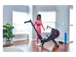 New Máquina de fitness de remo de aire - Modelo SMART ROWER - ECHELON - Casa / Apartamento Negro