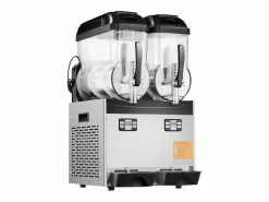 Máquina de Granizado Comercial SucceBuy 2 x 12L, Máquina de Smoothie y Margarita, para Supermercados, Cafeterías, Restaurantes y Bares