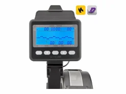 Máquina de remo Air Fitness - Half Human - Pantalla LCD con 8 programas - Hogar/Apartamento - Conexión Bluetooth / App