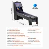 Discount Máquina de Skeeball SucceBuy 274cm Lanzar y Marcar Mesa de Juego de Arcade Marcador Electrónico Sala de Juegos 4 Bolas Cesta De Baloncesto