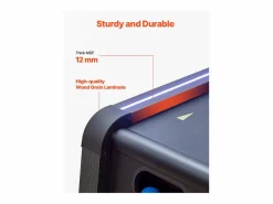 Discount Máquina de Skeeball SucceBuy 274cm Lanzar y Marcar Mesa de Juego de Arcade Marcador Electrónico Sala de Juegos 4 Bolas Cesta De Baloncesto