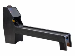 Discount Máquina de Skeeball SucceBuy 274cm Lanzar y Marcar Mesa de Juego de Arcade Marcador Electrónico Sala de Juegos 4 Bolas Cesta De Baloncesto