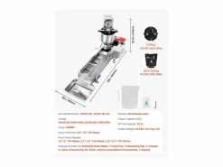 Sale Máquina para Hacer Rosquillas Automática Comercial SucceBuy, Máquina para Hacer Rosquillas Eléctrica de Una Sola Fila, Freidora de Acero Inoxidable Plateado