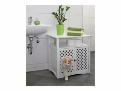 Kerbl Mueble arenero para gatos Helena 64x46x65 cm 82662