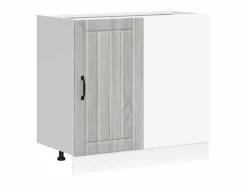 New Mueble bajo de cocina Lucca madera contrachapada sonoma Cocina Completa