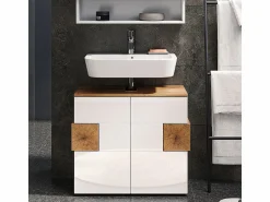 Clearance Vicco Mueble bajo lavabo 73.1x37x64 eden Blanco