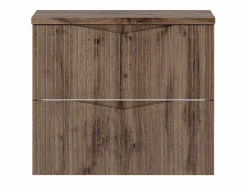 Best Petits-Meubles Mueble bajo lavabo 60cm encimera Tao Madera Color natural claro