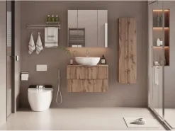 Petits-Meubles Mueble bajo lavabo 80cm Tao Madera
