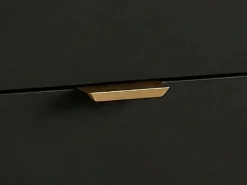 Mueble bajo lavabo con encimera de 80 cm, 2 cajones, roble Artisan / Orio