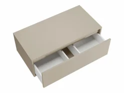 Vente-unique Mueble bajo lavabo flotante para baño, color , L94 x H32 cm, TEANA