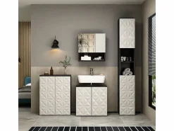 New Vicco Mueble bajo lavabo 60x30x57 edge Negro