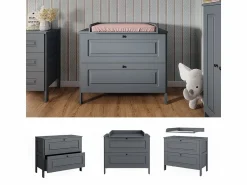 Outlet Vicco Mueble cambiador 108x70x98 ajaton Gris