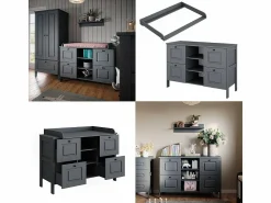 Hot Mueble cambiador 133x70x98.4 ajaton Mueble De Bebé