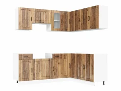 Sale Mueble cocina Kalmar madera vieja 11 pzas madera contrachapada Cocina Completa