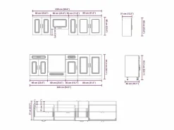 Sale vidaxl Mueble cocina Kalmar roble sonoma 8 pzas madera contrachapada Marru00f3n