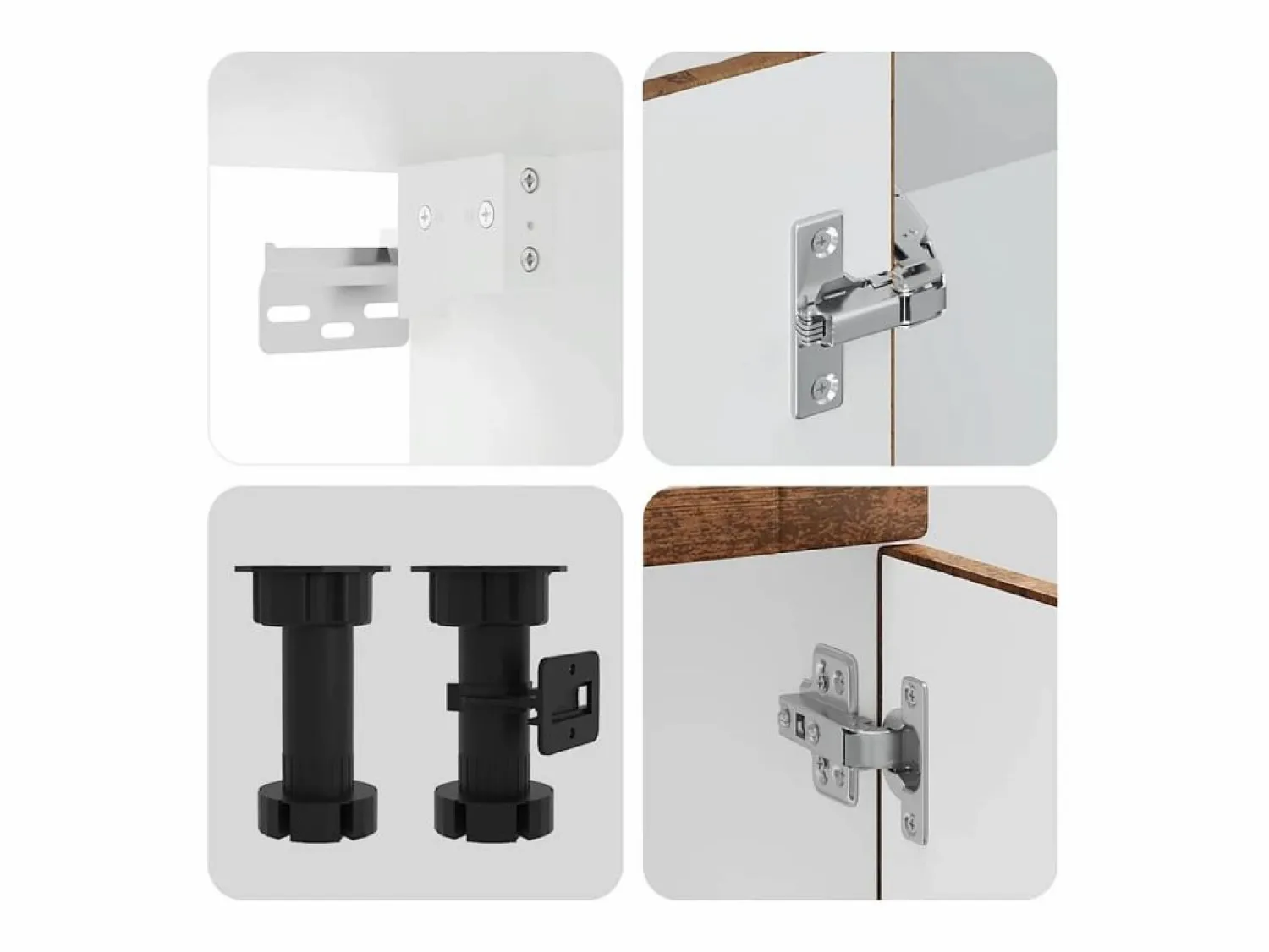 Outlet vidaxl Mueble cocina Porto madera vieja 14 pzas madera contrachapada Color natural claro