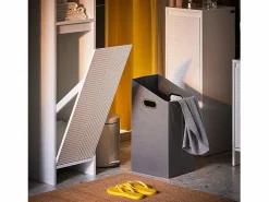 Sobuy Mueble Columna de Baño Armario Alto para Baño Estanterías BZR158-W ES