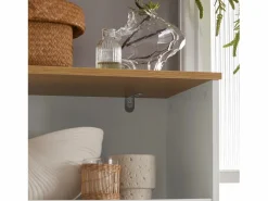 Sobuy Mueble Columna de baño Armario para baño con 5 Estantes Estanterías de baño Medidas: 60x30x160cm BZR44-W ES
