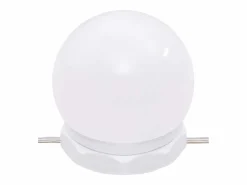 vidaxl Mueble con espejo y luces LED color roble Sonoma 90x31,5x62 cm
