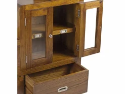 Clearance Mueble contenedor de escalera recta de madera maciza de Mindy Sotchy 98 cm Armario Para Buhardilla