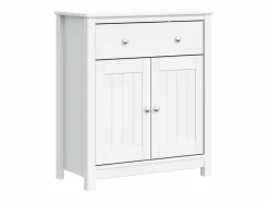 vidaxl Mueble de baño BERG madera maciza de pino 69,5x34x80 cm