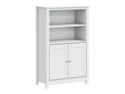 Hot Mueble de baño BERG madera maciza de pino 69,5x34x110 cm Mueble De Pared Para Baño
