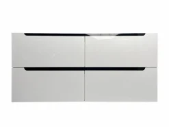 Online Mueble de baño con doble lavabo y columna, 120 cm, , SELITA Conjunto De Baño