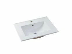 Best Mueble de baño con lavabo sencillo suspendido y armario de inodoro, 60 cm, YANGRA Conjunto De Baño
