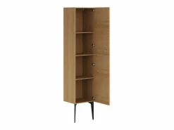 Best Mueble de baño con pies con lavabo de apoyo redondo y columna - 120 cm - SARONE Conjunto De Baño