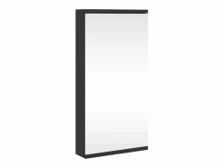 vidaxl Mueble de baño de esquina con espejo 30x24x60 cm