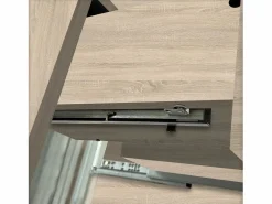Outlet Mueble de baño flotante con lavabo, 79 x 44.5 x 52 cm,Color Roble,Con 2 Cajones, Muebles de Alta Calidad, Mueble De Baño Simple