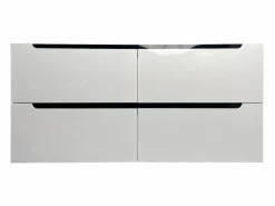 Vente-unique Mueble de baño flotante, color , Ancho 120 x Alt. 57 cm, SELITA