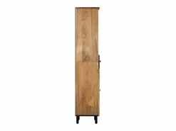 Outlet vidaxl Mueble de baño madera maciza de mango 38x33x160 cm Color natural claro