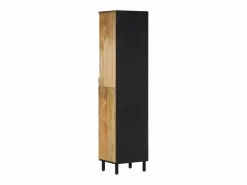 Outlet vidaxl Mueble de baño madera maciza de mango 38x33x160 cm Color natural claro